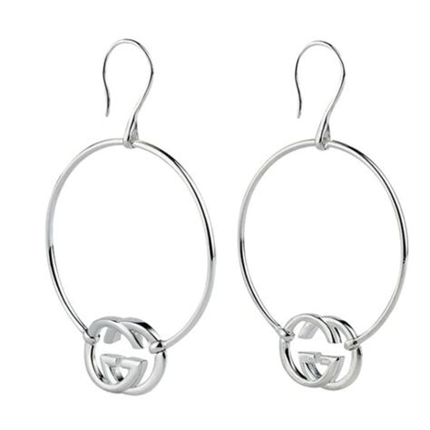 gucci earrings green|gucci silver earrings for women.